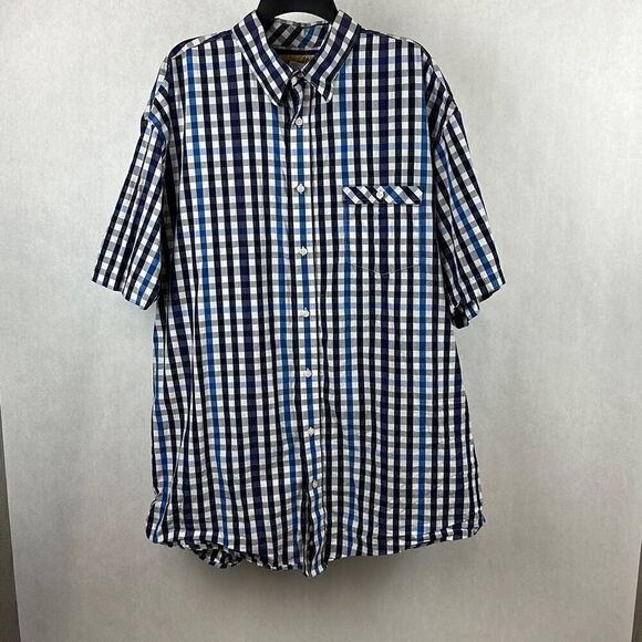 Wrangler 20X Button Front Shirt Men’s Size 2XL Short Sleeve - Picture 1 of 10
